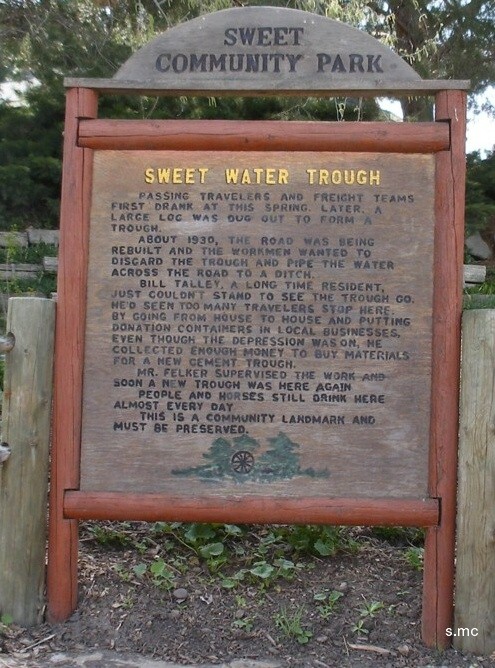 trough sign