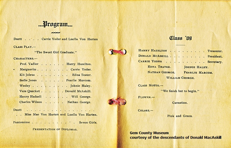 commencement program